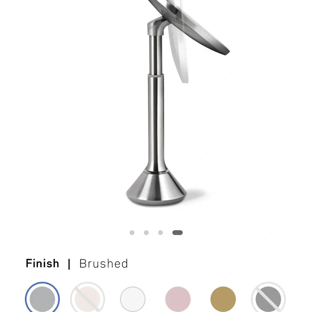 simplehuman illuminated Vanity Mirror with sensor